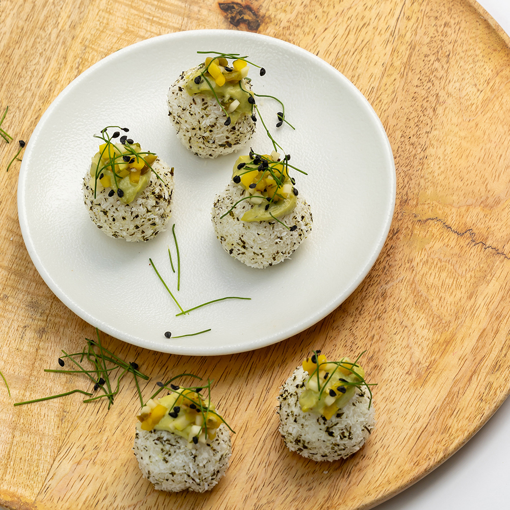 Mango Salsa Sushi Ball